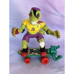 Mondo Gecko 100% Complete Teenage Mutant Ninja Turtle TMNT Playmates 1990